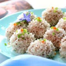 一口一個肉丸子，孩子都不挑食了的做法-家常味蒸菜譜